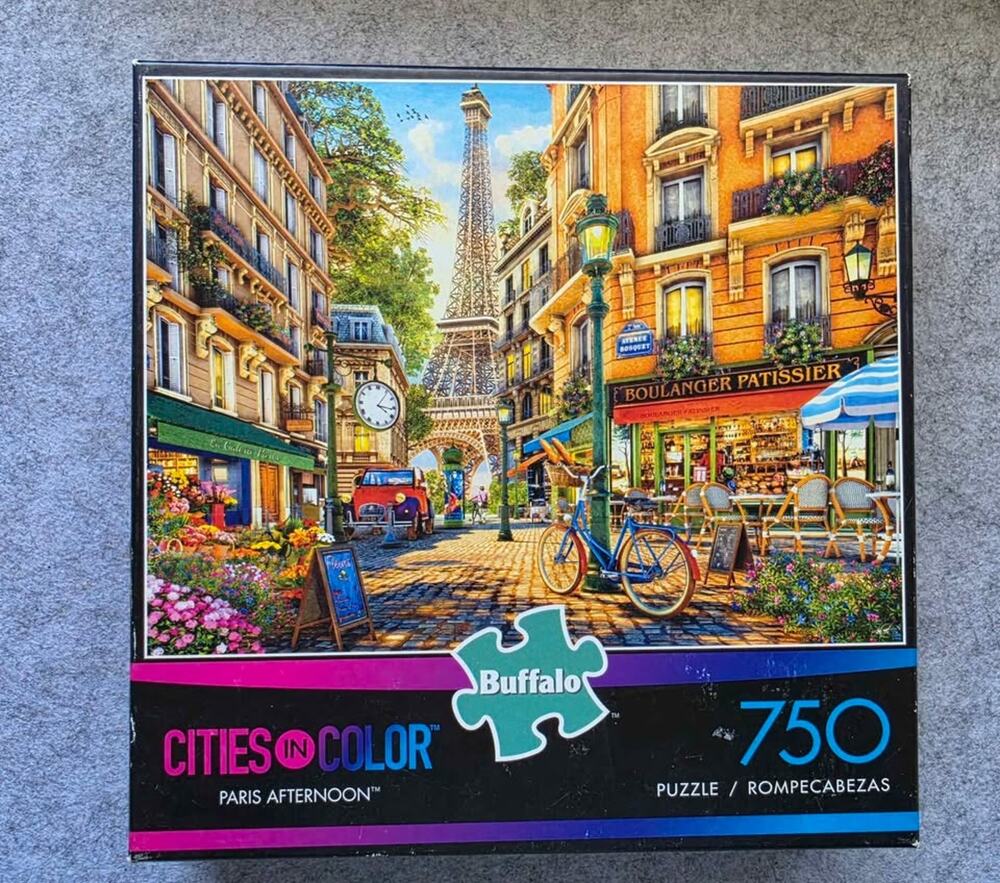 750 piece Paris Afternoon puzzle